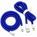 Cable Wrap Azules - Protector para Cables