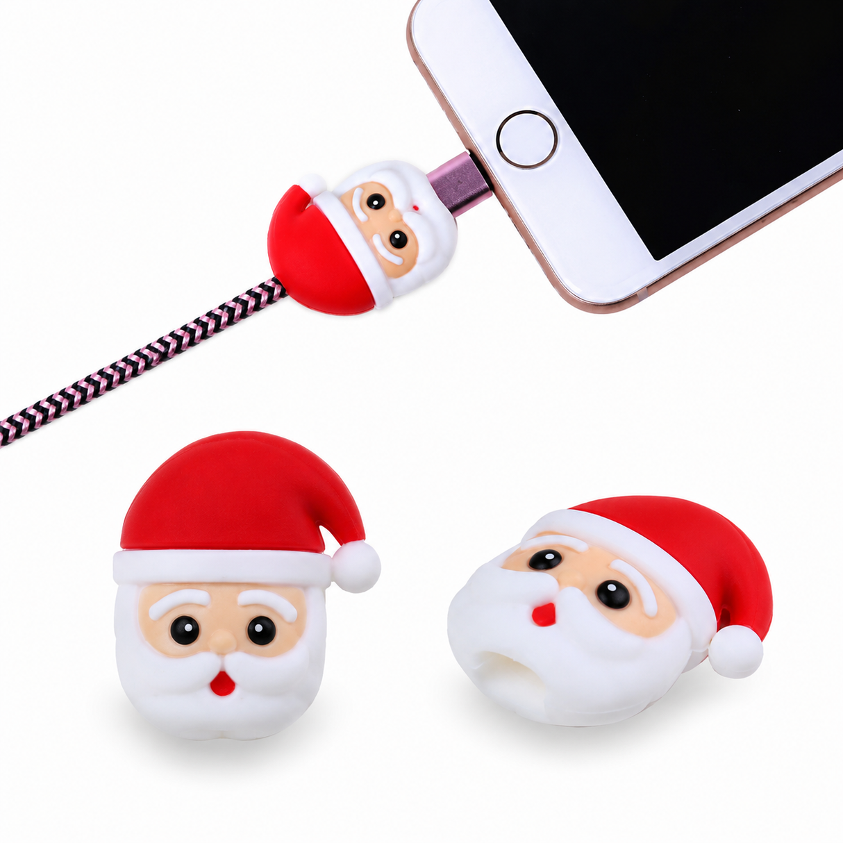 Cable Bite Santa Claus – Protector para Cables