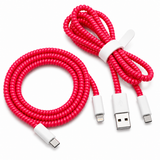 Cable Wrap Rojos - Protector para Cables